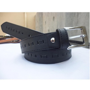 Ceintures en cuir de vachette formelles Keven de haute qualité, best-seller, avec boucle en alliage, motif cachemire, respirantes et durables, fabriquées au Pakistan 2026 - Product Image 2