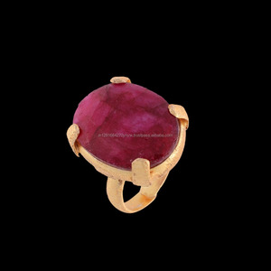 แหวนแต่งงานทับทิมสีแดงวินเทจวินเทจเงินแท้ฝาครอบสำเร็จการตั้งค่าฝังเพชรโมอิสซาไนต์เพชรมรกตฟรี - Product Image 1