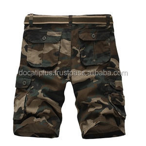 Pantalones Cortos Cargo de Cintura Alta, Tejidos, Camuflados, Casuales y Transpirables, Personalizados OEM para Hombre - Product Image 5