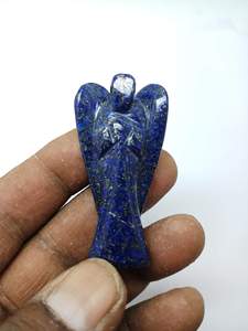 Quartz naturel de deux pouces Lapis Lazuli ange Chakra pierre artisanat semi-précieux pour la vente de pierres précieuses de guérison Feng Shui - Product Image 3