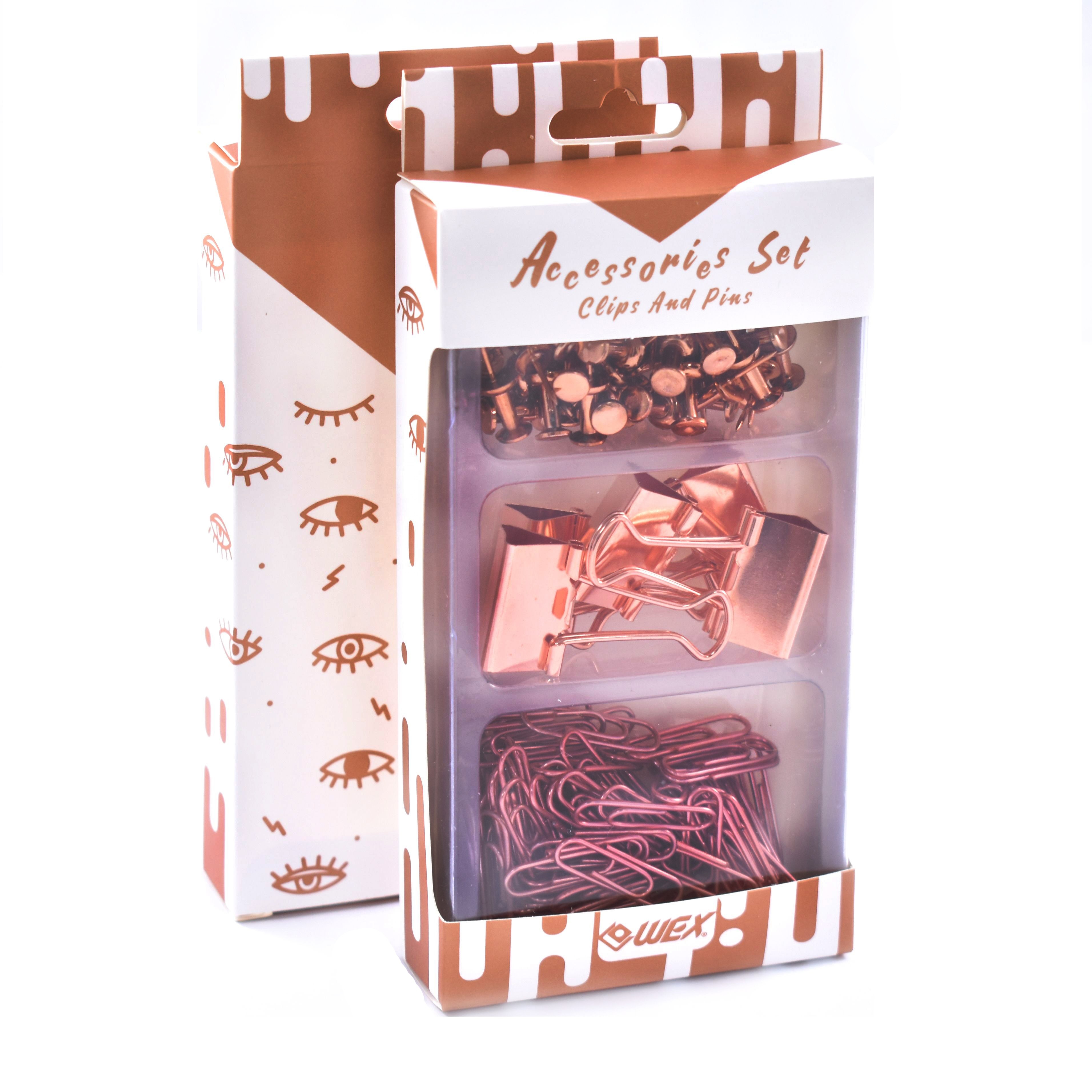 Наши лидеры продаж, винтажная ностальгия, серия, розовое золото, разные Зажимы для бумаги, булавки, рекламный школьный подарок, набор канцелярских принадлежностей