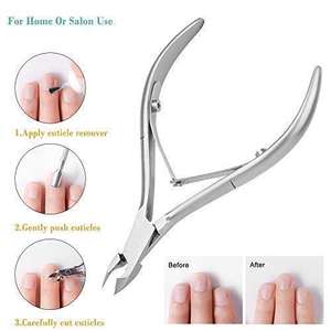 Recortador de cutículas, removedor de cutículas y cutículas, herramientas de manicura y pedicura - Product Image 5