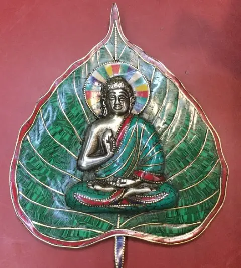 Decorazione della parete di divinità di Buddha e Buddha