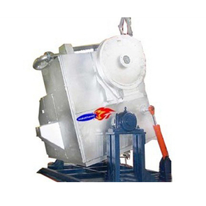 Nueva planta de fabricación de motores de bomba de rodamiento de aceite de horno reverberatorio de fusión de reciclaje de chatarra de aluminio de 3 toneladas - Product Image 1