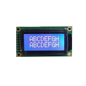 Small Lcd Display Good Quality Cob Positive White Background 8x2 Character Small Lcd Module