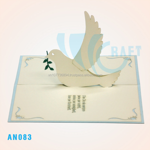 El mejor vendedor de Vietnam, diseño personalizado, tarjeta emergente 3D Fish in Ocean, tendencia superior, regalos de cumpleaños y artesanías hechas de papel - Product Image 5