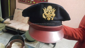 OEM cliente logotipo al por mayor profesional de alta calidad 100% lana al aire libre hombres uniformes sombreros - Product Image 3
