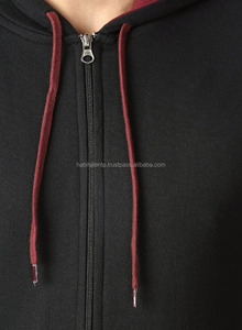 Sweats à capuche Streetwear de créateur pour hommes Logo personnalisé Sweats à capuche d'hiver épais Baggy fermeture éclair complète mode produit thermique de haute qualité - Product Image 5