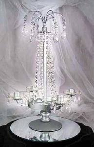 <b>Large</b> Crystal Candlestick for Wedding Decoration Elegant Other Candle Holders Lanterns Candle <b>Jars</b> - Product Image 5
