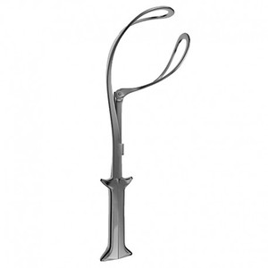 Pince obstétrique Barton une lame articulée 35.5cm en acier inoxydable Mahersi - Product Image 6