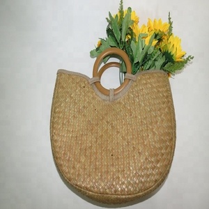Bolso de paja para mujer Dragonex Fashion, bolso de hierba marina, bolso de playa, hecho en Vietnam 2026 con buena calidad y precio - Product Image 3