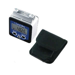 Nivel de burbuja del inclinómetro digital con imanes Caja biselada de precisión de 360 grados de 180 grados para carpintería (embalaje OEM disponible) - Product Image 3