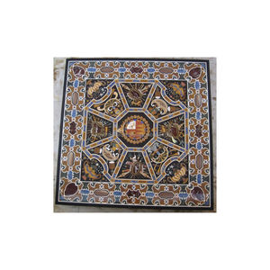 ตารางรับประทานอาหารที่สวยงามทำด้วยมือหินอ่อนสี่เหลี่ยม - Product Image 1