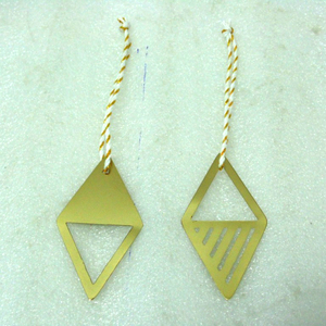 Adorno decorativo de Metal dorado para Navidad, oferta - Product Image 3