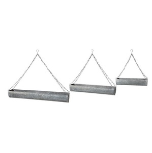 Maceta de hierro galvanizado hecha a mano de diseño personalizado más vendida, maceta de Metal de hierro para jardín, embalaje de cartón al por mayor - Product Image 4