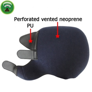 Bottes d'équitation de protection en néoprène noir - Product Image 5