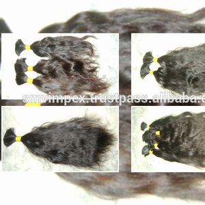 Superventas, sin enredos, sin caída, libre de Cabello humano de la india, tejido de templo indio del Sur - Product Image 3