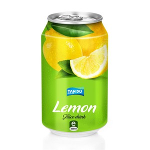 For Tan Do Brand 100% Pure Lemon Juice 330ml Can Free Sample Vietnam Factory OEM ODM Private Label <b>Beverage</b> Supplier - Product Image 6