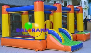 Parque infantil pingüino castillo inflable divertido gorila para niños - Product Image 5