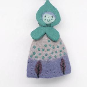 Marionnettes à main en laine non tissées, cm, différentes formes, jolis animaux de la Jungle, matériaux éducatifs pour enfants, sensation à la main - Product Image 3