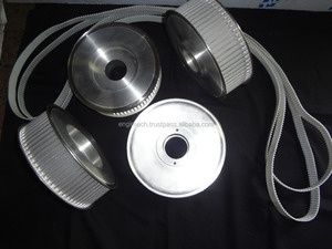 Engimech Nhà Sản Xuất Tốt Nhất Ấn Độ Cung Cấp 8M Htd Ròng Rọc Thép Không Gỉ Mặt Bích Thời Gian Loại 10Mm Bore 3-Năm Bảo Hành OEM - Product Image 6