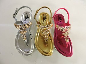 Sandalias de mujer Aldera Europa estilo año redondo PU superior cruzado - Product Image 2