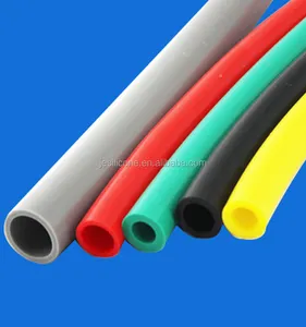 2018 Food Grade High Temperature Hollow Extruded Colored Silicone Rubber Hose Pipe