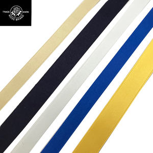 Alta calidad 100% Satén de seda doble cara patrón sólido tela de precio razonable para bodas conjunto de muestra disponible - Product Image 1