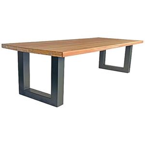 Table à manger en bois massif au design moderne pour la maison ou l'hôtel Nouveaux meubles de salle à manger en bois - Product Image 1