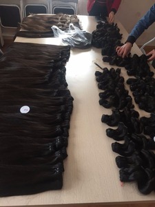 Extension de cheveux humains remy lisses sans perte, tissage de cheveux bruts, dernier cri du Vietnam, extension de cheveux humains ivierges, livraison gratuite - Product Image 2