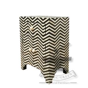 Contemporary Side Table Drawer Bone Inlay Home Furniture for Dining Office Hotel Living Room <b>Hospital</b> Use for Outdoor Settings - Product Image 3