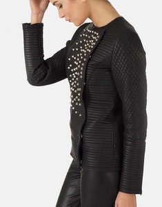 Chaqueta de Motocicleta de Piel de Oveja Real para Mujer, Impermeable y de Secado Rápido, Talla y Logotipo Personalizables, Estilo Moderno para Exteriores - Product Image 5