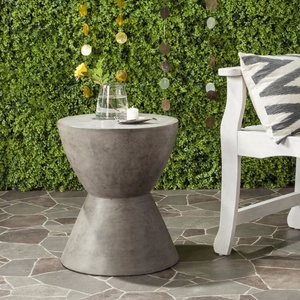 <b>High</b> Quality Concrete Outdoor Furniture Garden Chairs & Coffee <b>Table</b> with Side <b>Stool</b> for School & Home Use - Product Image 6