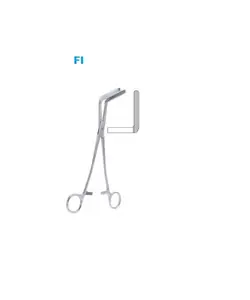 Wertheim Cullen Vaginal Clamp 21cm high quality stainless steel/ Wertheim Cullen Vaginal Clamp Wide Angled Jaws