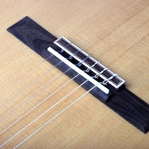 Trung Quốc cây đàn guitar nhà máy đẹp chất lượng tốt nhất <span class=keywords><strong>Nylon</strong></span> Chuỗi rắn vân sam Top gỗ gụ trở lại Glossy 39 inch guitar cổ điển Kích thước 4/4 - Product Image 5