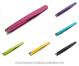 Type de pointe carrée et utilisation de sourcils pince à cils en acier inoxydable chirurgical de haute qualité de qualité médicale fabriqué - Product Image 3