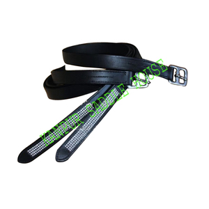 Nuevo producto de cuidado de caballos con estribo de cuero ostentoso de diseñador con decoración elegante ostentosa - Product Image 6
