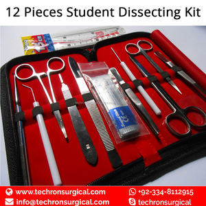 Kit de 12 Piezas de Herramientas de Disección de Anatomía/Cirugía Avanzada para Estudiantes de Medicina, Fabricantes en Pakistán, Fábrica de Instrumentos Quirúrgicos - Product Image 3