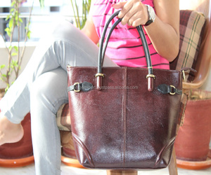 <b>Women</b> Genuine Leather Tote <b>Bag</b> Shoulder Handbag <b>Satchel</b> Messenger <b>Bag</b> - Product Image 2
