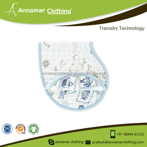 Latest Personalized Free Sample Organic Baby Burp Cloths with Low MOQ - Product Image 6