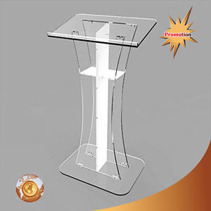 Podio acrílico de plástico, soporte grande de alta calidad para iglesia, parlante - Product Image 5