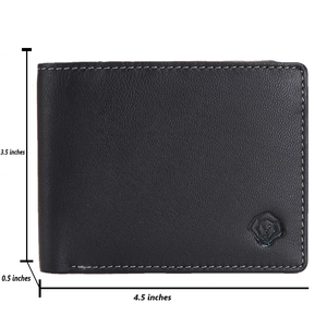 Cartera Bifold de Cuero Genuino de Lujo para Hombre, Duradera, para Uso Diario, Accesorio de Negocios, Disponible para la Venta, de Exportador Indio - Product Image 6