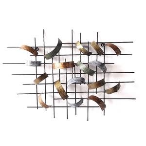 Venta caliente Art Deco Design Multi-Color Decorativo Metal Arte de la pared para la decoración del hogar - Product Image 2