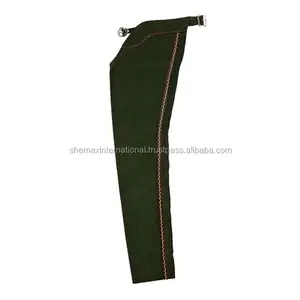 Shemax Hoogwaardige Paardenuitrusting Heren Lederen Chaps Motorfiets Mannen Western Aanpassen Unisex Foto Paardrijden Full Chaps