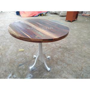 โต๊ะรับประทานอาหารไม้ทรงกลมแบบยึดได้สำหรับบ้านโรงแรมห้องครัวห้องน้ำห้องนั่งเล่นพื้นที่กลางแจ้งเช่นโรงพยาบาล - Product Image 1