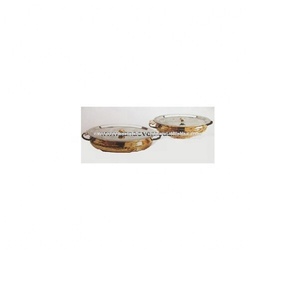 Brass Handi Serving Dish Bowl Handle Lid Vintage Style Hammered Pattern 10L Capacity Dish Serveware Tableware Hotelware Homeware - Product Image 2