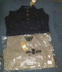 Pull en coton décontracté pour homme, fabriqué en usine, avec étiquette de marque, pour la saison hivernale, avec col boutonné, tailles S-XXL, adultes, fabriqué au Bangladesh - Product Image 4