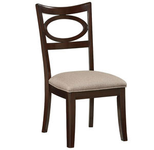 Silla Industrial de madera y cuero, buena calidad - Product Image 2