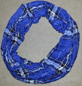 Bufanda infinita de viscosa Pashmina con diseño a cuadros para adultos, conjuntos de sombreros y guantes - Product Image 3