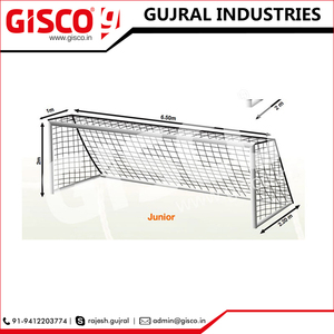 ตาข่ายฟุตบอลพกพา ยี่ห้อ GISCO แบบกำหนดเองได้ ขายส่งสำหรับรุ่นฝึกซ้อม SN-421/SN-422/SN-423 - Product Image 5
